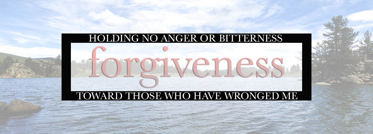Forgiveness